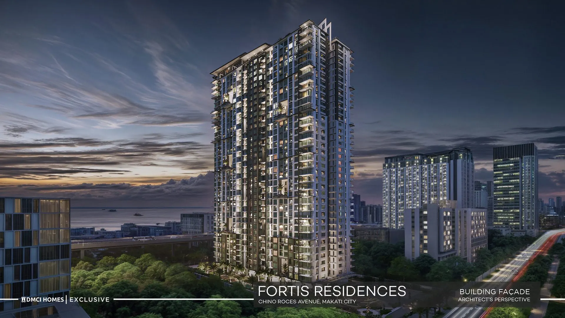 Fortis Residences at Night