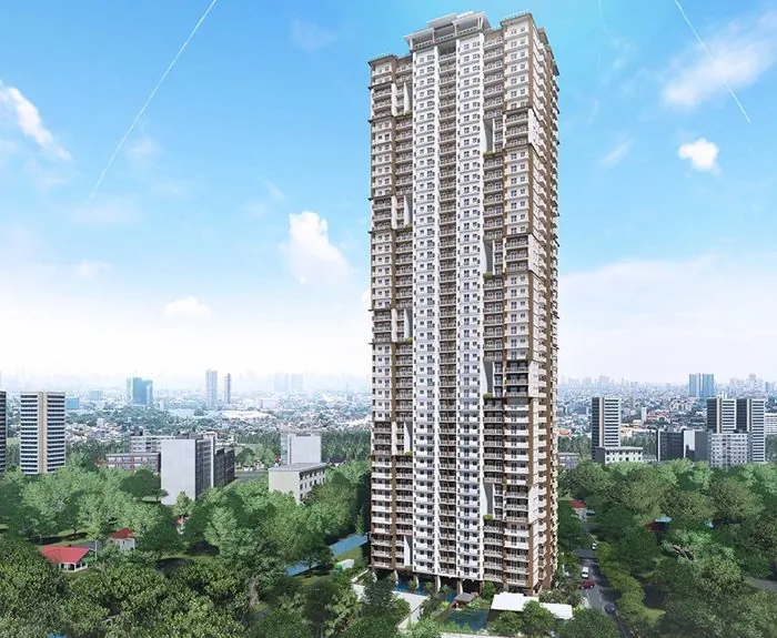 Cameron Residences — 45-storey DMCI Homes tower in Quezon City along Roosevelt Ave.