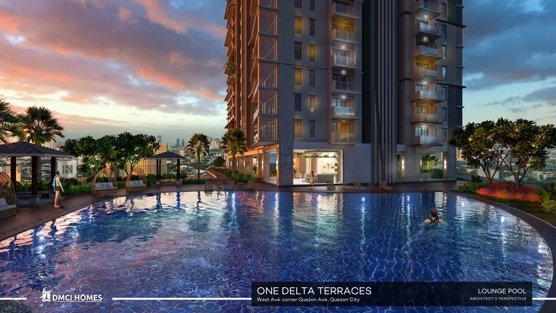 One Delta Terraces lounge pool