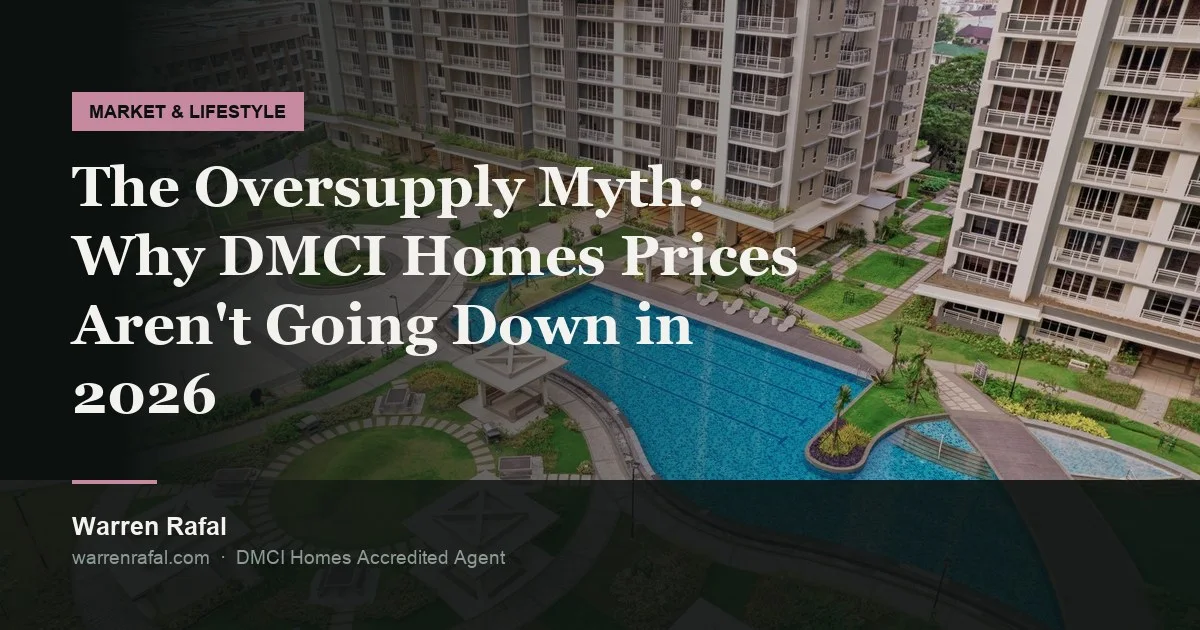 The Oversupply Myth: Why DMCI Homes Prices Aren't Going Down in 2026