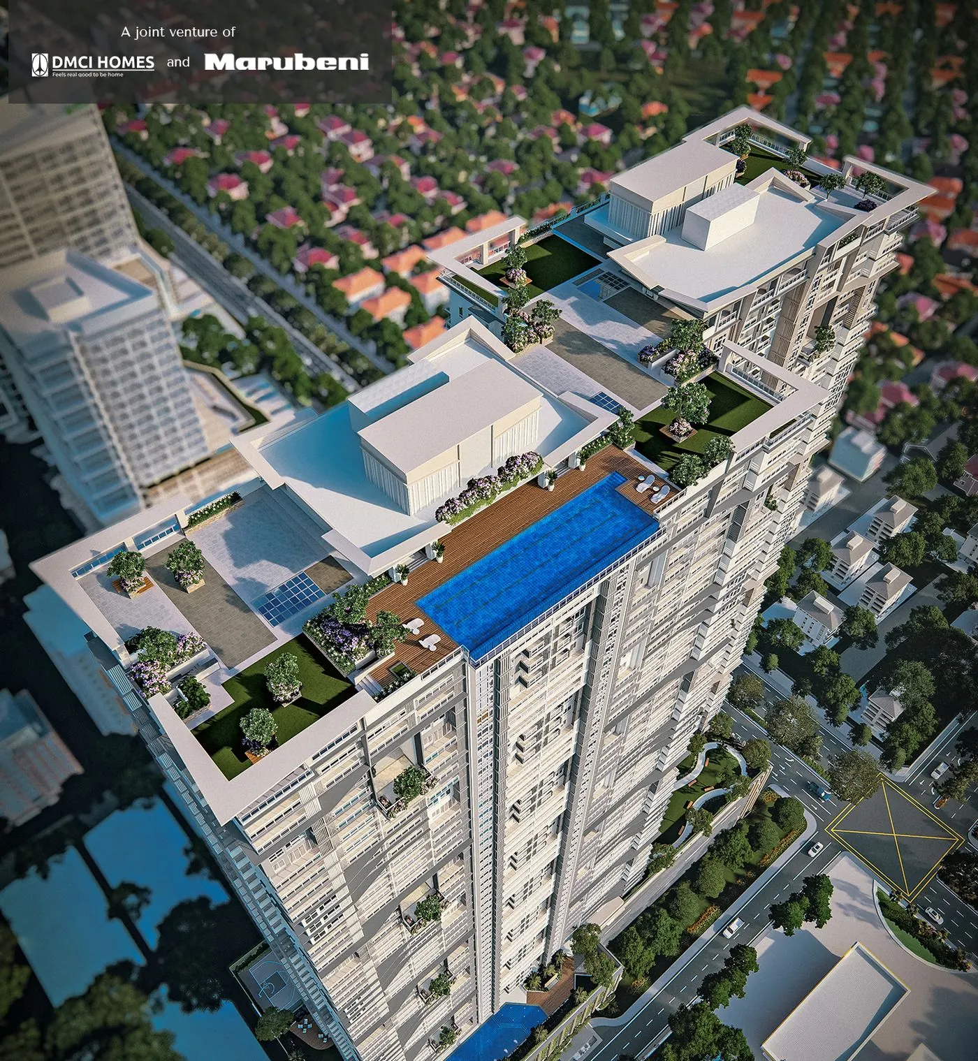 Valeron West aerial façade