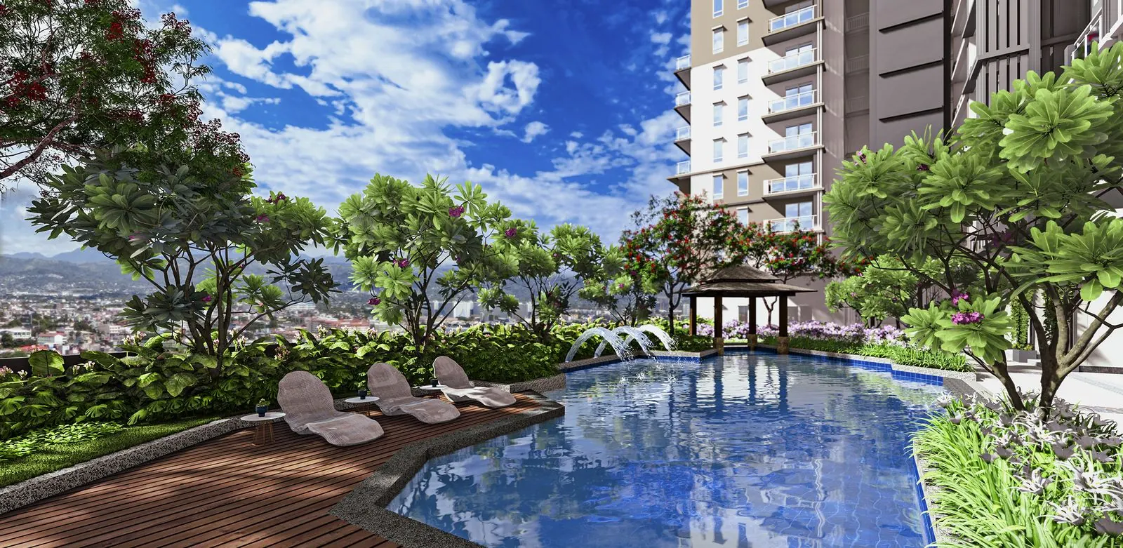 Leisure Pool on the 7th floor
