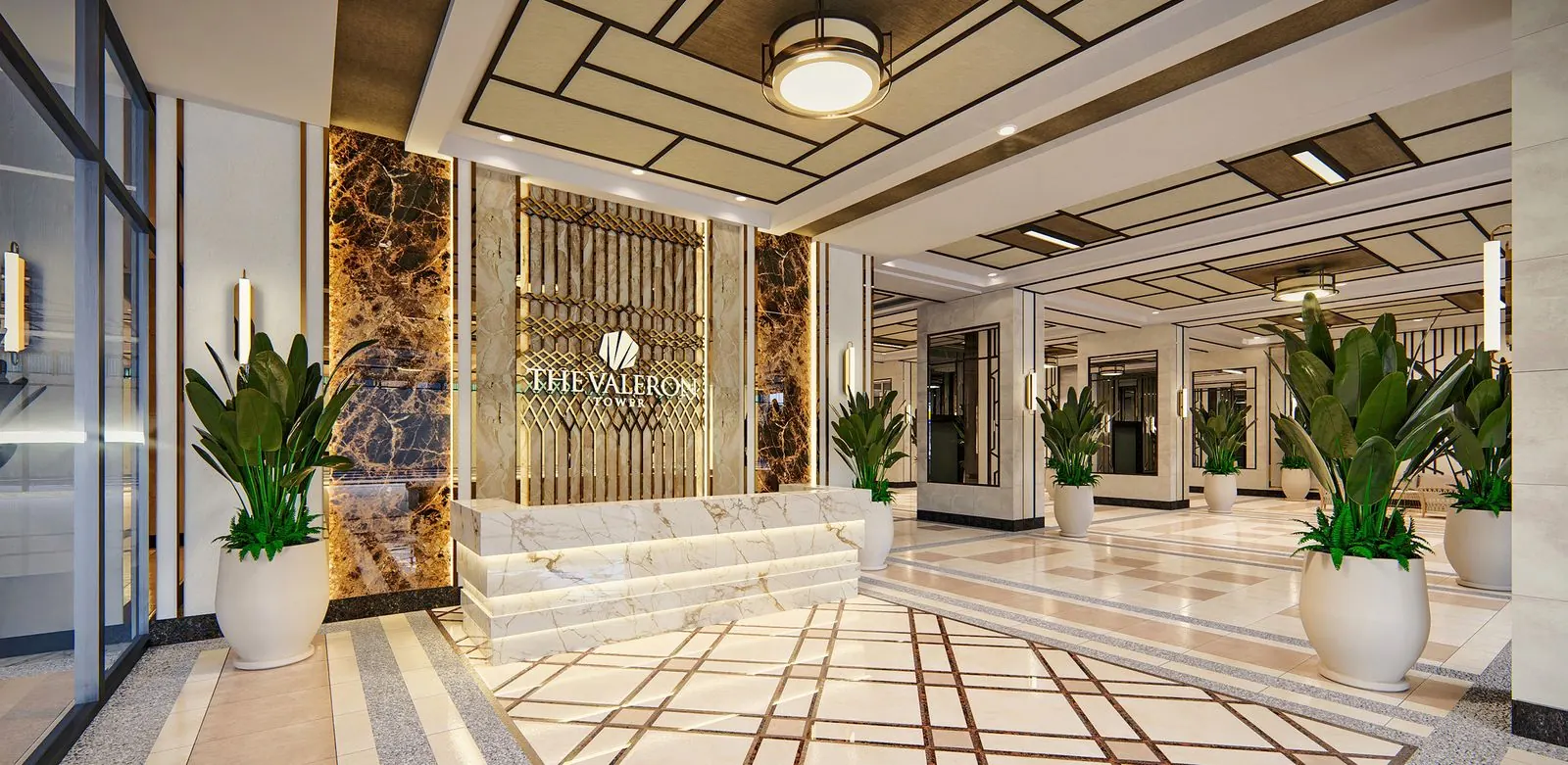 Reception lobby