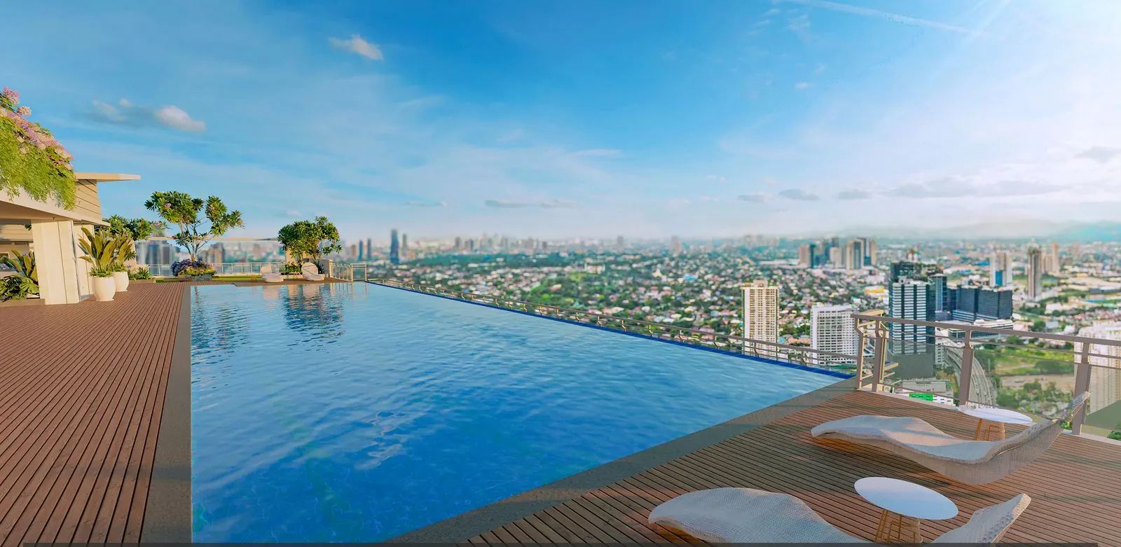 Sky Deck Pool on the roof-deck